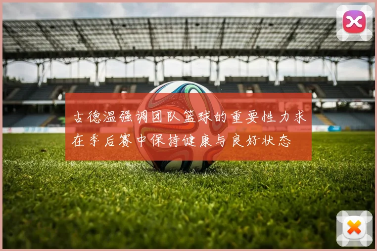 古德温强调团队篮球的重要性力求在季后赛中保持健康与良好状态
